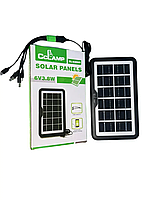 Сонячна портативна панель CCLamp CL-635WP з потужністю 3.5 Вт для заряджання ґаджетів