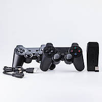 Игровая приставка M8 Mini Game Stick 10000 игр 4K/HDMI/64 Gb + 2 беспроводных джойстика