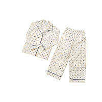 Дитяча піжама Trendy Tot 03-01302 сорочка на ґудзиках та штани від 5 до 9 років - 1002-червоний, 122 см (7