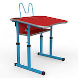 Парта Оптима з регульованим нахилом 3-6 зр. гр.600х500\700х500\700х585, фото 3