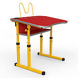 Парта Оптима з регульованим нахилом 3-6 зр. гр.600х500\700х500\700х585, фото 4