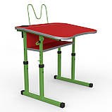 Парта Оптима з регульованим нахилом 3-6 зр. гр.600х500\700х500\700х585, фото 6