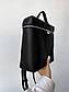 Жіночий рюкзак Guess Leather Backpack Black (чорний) гарний міський місткий рюкзак torba0256, фото 4