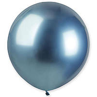 Латексна кулька Gemar хром синя(092) 19" (47,5 см) 1 шт