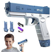 Водяной пистолет водный электрический АН48, игрушка на аккумуляторе для детей и взрослых