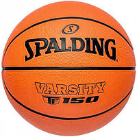 Баскетбольний м'яч Spalding Varsity TF-150 помаранчевий Уні 6