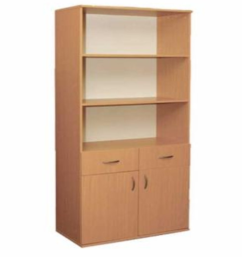 Шафа книжкова з 2 шухлядами 2-дверна, фото 1