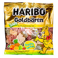 Жевательный мармелад , Желейки кисленькие Haribo Goldbaren Saure 175г, Германия