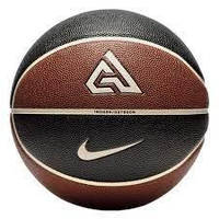 Баскетбольний м'яч Nike ALL COURT 2.0 8P G ANTETOKOUNMPO DEFLATED бурштиновий, чорний Уні 7