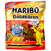 Жевательный мармелад , Желейки медвежата Haribo Goldbaren 175г, Германия