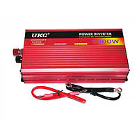 Преобразователь напряжения AC/DC AR 3000W 12V Globus с двумя кулерами охлаждения, автомобильный инвертор