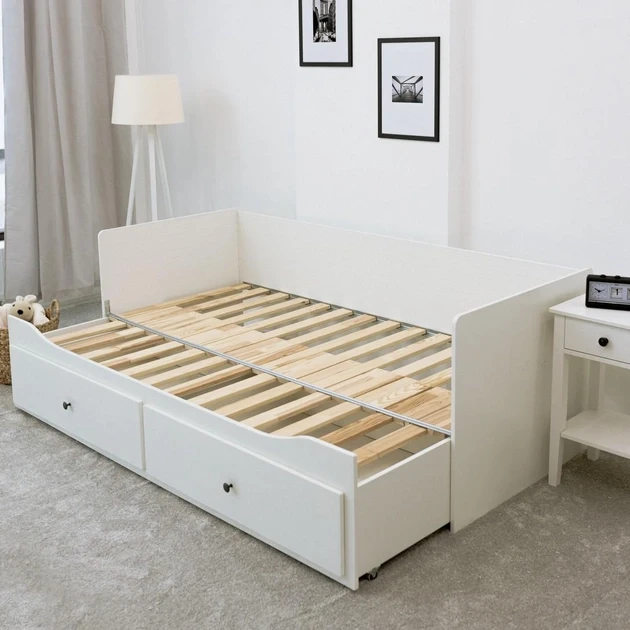 Детская кровать с выдвижными ящиками Daniel Кровать для спальни подростка (Кровати для подростков из дерева) - фото 9 - id-p2103579349