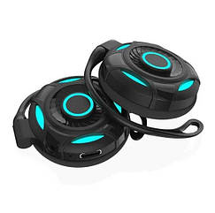 Накладні бездротові навушники S660 Bluetooth з завушиною Чорні