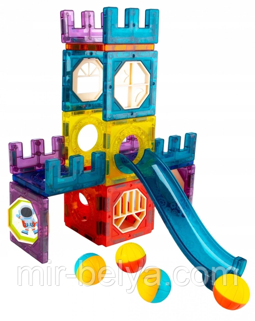 Магнітний конструктор лабіринт magnetic diy блоки, фото 1