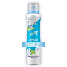 Дезодорант спрей Лілія й Арганова олія Secret Antiperspirant Deodorant Dry Spray Waterlily and Argan Oil