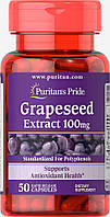 Экстракт виноградных косточек Puritans Pride 100 мг 50 капсул (33415)