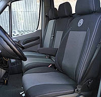 Чехлы на Volkswagen Crafter 7 мест дубль кабина (2017-2023) YDM