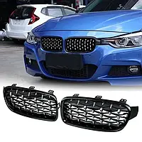 Решетки (ноздри) радиатора Diamond для BMW 3 серии F30/F31/F35