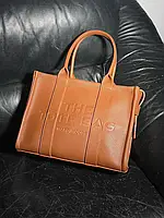 Женская сумка шоппер Марк Джейкобс коричневая мини
