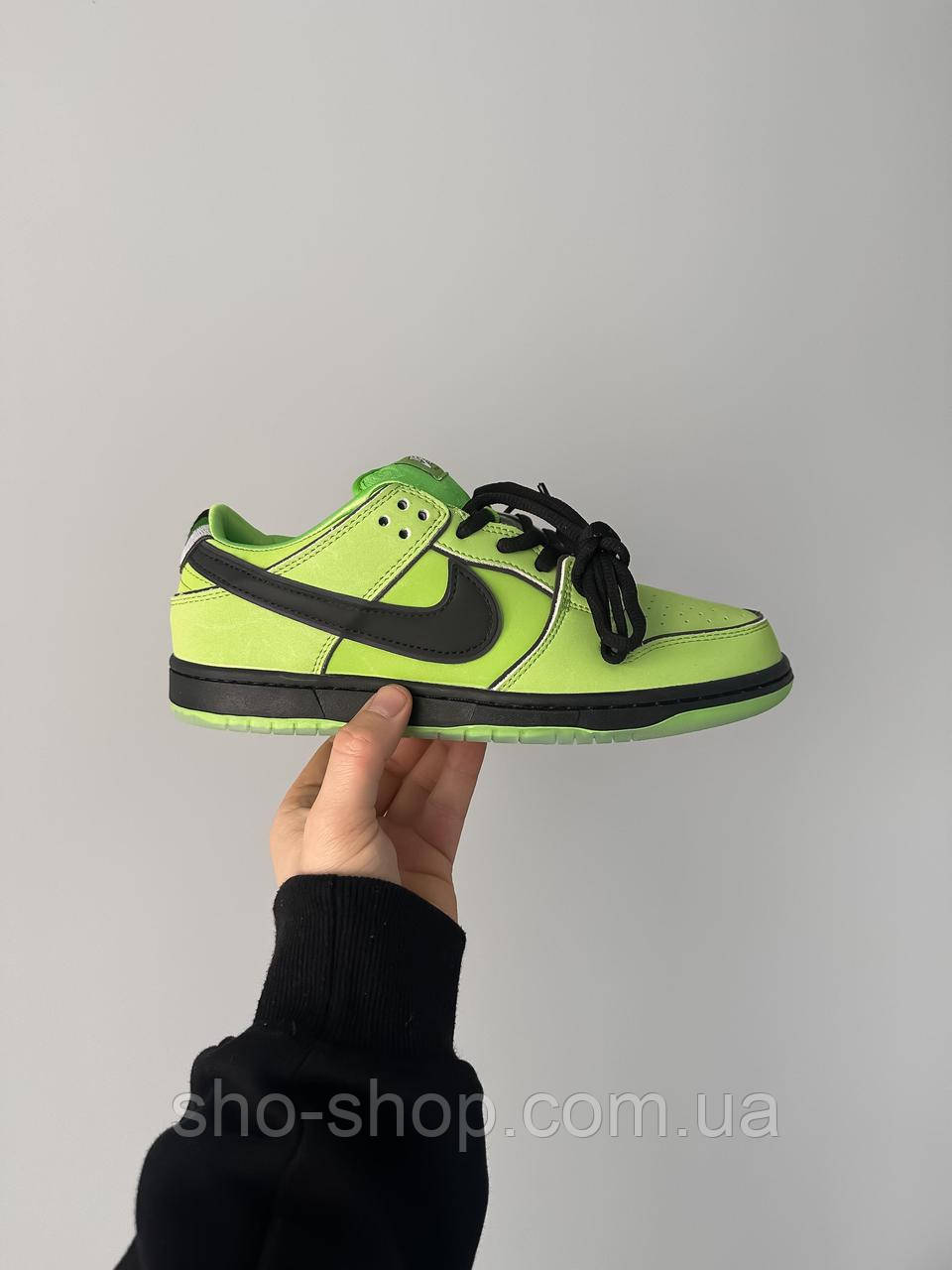 Кросівки Nike SB Dunk "Powerpuff Girls — Buttercup" В'єтнам