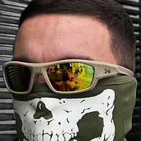 Защитные тактические военные очки со сменными линзами Under Armor кайот