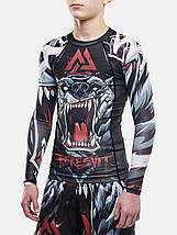 Дитячий рашгард лонгслів для бойових мистецтв Peresvit Battle Bear Kids Long Sleeve, фото 3