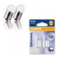 Автолампа ук. OSRAM 5007-02B R5W 12V BA15s 10X2 Blister