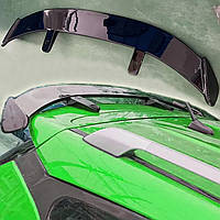 Спойлер антикрыло универсальный черный цвет, на кузов хечбек и универсал, абс пластик