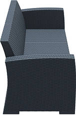 Диван, софа ротанг Dark Grey (Monaco Sofa XL), арт. 833, фото 3