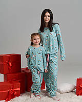 Пижама для девочки Nicoletta с принтом совы - Family look Мама/дочка 152-158 A'T