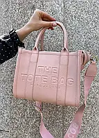 Женская сумка шоппер Марк Джейкобс розовая