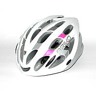 Велошлем Briko Quarter White-Pink-Silv M