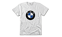 Футболка унисекс BMW T-shirt, Color Logo, Unisex, White