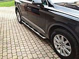 Пороги бічні Audi Q7 2015+, фото 3