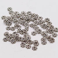 Роздільник для бос 4 мм 100 шт. колір срібло