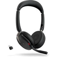 Оригінал! Наушники Jabra Evolve2 65 Flex Link380c MS Stereo (26699-999-899) | T2TV.com.ua