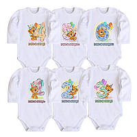 Боді з принтом на кожен місяць