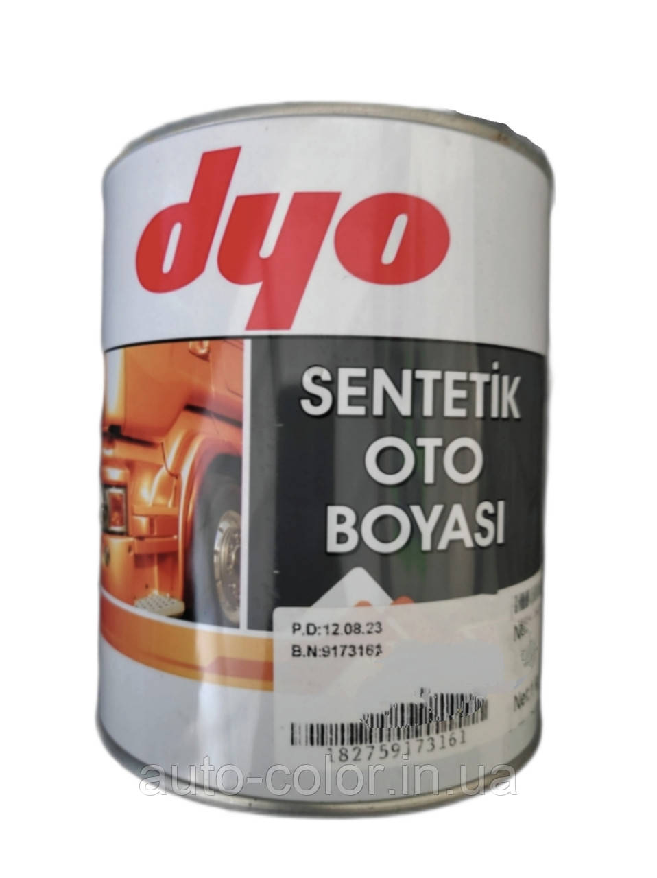 Автоемаль алкідна Dyo 456 Темно синя 1л