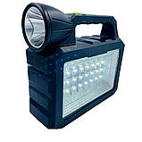 Портативна станція для зарядки Cclamp CL 28 + три світлодіодні лампи, сонячна панель та ліхтар, фото 8