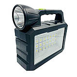 Портативна станція для зарядки Cclamp CL 28 + три світлодіодні лампи, сонячна панель та ліхтар, фото 3