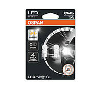 Автолампа диоды OSRAM 2827DYP-02B W5W 12V Amber