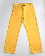 Літні джинси для дівчинки (ямкраво-жовті), Girandola, розміри 98, 104