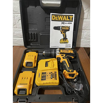 Шурупокрут акумуляторний ударний DeWALT DCD791 24 V 6 Ah Акумуляторний  з ударом 2 акумулятора