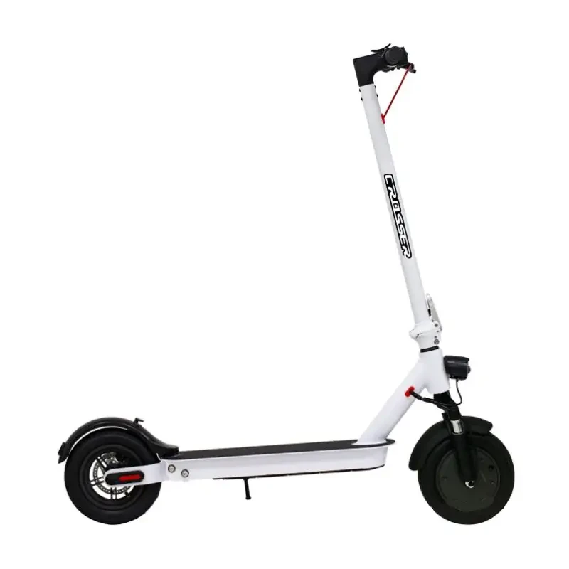 Електросамокат Crosser E9 MAX Air з вилкою 10 дюймів (15Ah/600W) Білий