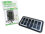 Сонячна портативна панель CCLamp CL-635WP з потужністю 3.5 Вт для заряджання гаджетів, туристична, для дому, фото 2