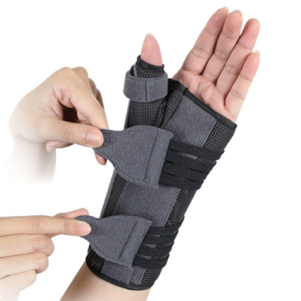 Бандаж на зап'ястя та суглоби великого пальця з анатомічними шинами Ortop EH-403 на ліву руку L