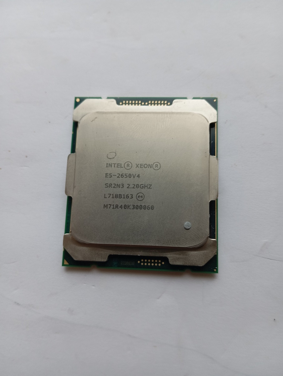 Процессор Intel Xeon E5-2650 v4 12 ядер 24 потока 2.2 GHz LGA2011-3 б\у ...