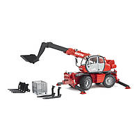 Машинка Bruder Погрузчик с телескопической стрелой Manitou MRT 2150 02129