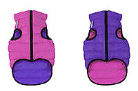 Курточка двуxсторонняя AiryVest розово-фиолетовая XS 22 (1710)