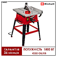 Циркулярная пила стационарная 1800 Вт Einhell TC-TS 254 Eco Диск 254 мм 4250 об хв